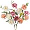 3 Pcs Silk Peonies Artificial Flowers Long Stem Artificial Peonies Bouquet Faux Flowers Bulk with Stems for Vase Floral Arrangements Table Centerpieces Wedding Party Farmhouse Decoration